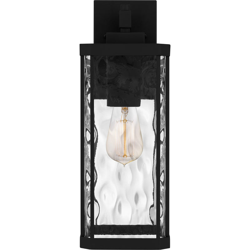 Quoizel BCR8406MBK Balchier One Light Outdoor Wall Mount, Matte Black Alternate Image 2.jpg