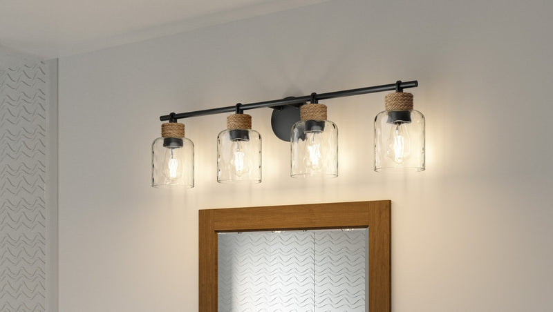 Quoizel BTC8634MBK Baltic Four Light Bath, Matte Black Alternate Image 6.jpg