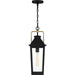 Quoizel BUK1907MBK Buckley One Light Outdoor Hanging Lantern, Matte Black Alternate Image 2.jpg