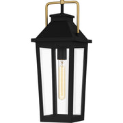 Quoizel BUK1907MBK Buckley One Light Outdoor Hanging Lantern, Matte Black Alternate Image 4.jpg