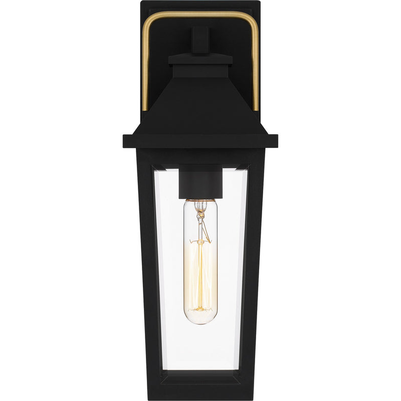 Quoizel BUK8405MBK Buckley One Light Outdoor Wall Mount, Matte Black Alternate Image 2.jpg