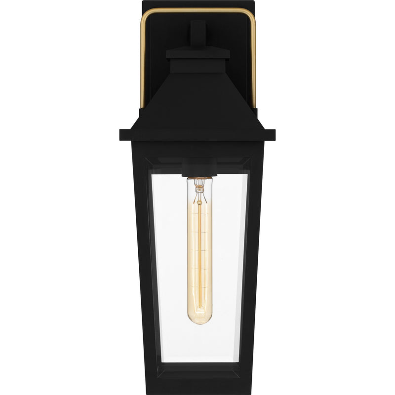 Quoizel BUK8406MBK Buckley One Light Outdoor Wall Mount, Matte Black Alternate Image 2.jpg