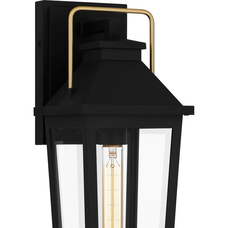 Quoizel BUK8406MBK Buckley One Light Outdoor Wall Mount, Matte Black Alternate Image 4.jpg