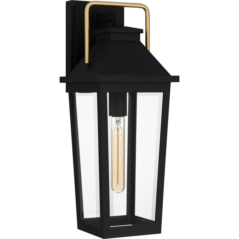 Quoizel BUK8407MBK Buckley One Light Outdoor Wall Mount, Matte Black Alternate Image.jpg