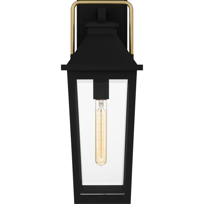 Quoizel BUK8407MBK Buckley One Light Outdoor Wall Mount, Matte Black Alternate Image 2.jpg