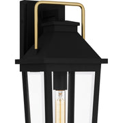 Quoizel BUK8407MBK Buckley One Light Outdoor Wall Mount, Matte Black Alternate Image 4.jpg