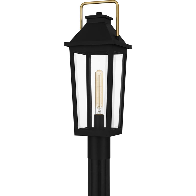 Quoizel BUK9007MBK Buckley One Light Outdoor Post Mount, Matte Black Alternate Image.jpg