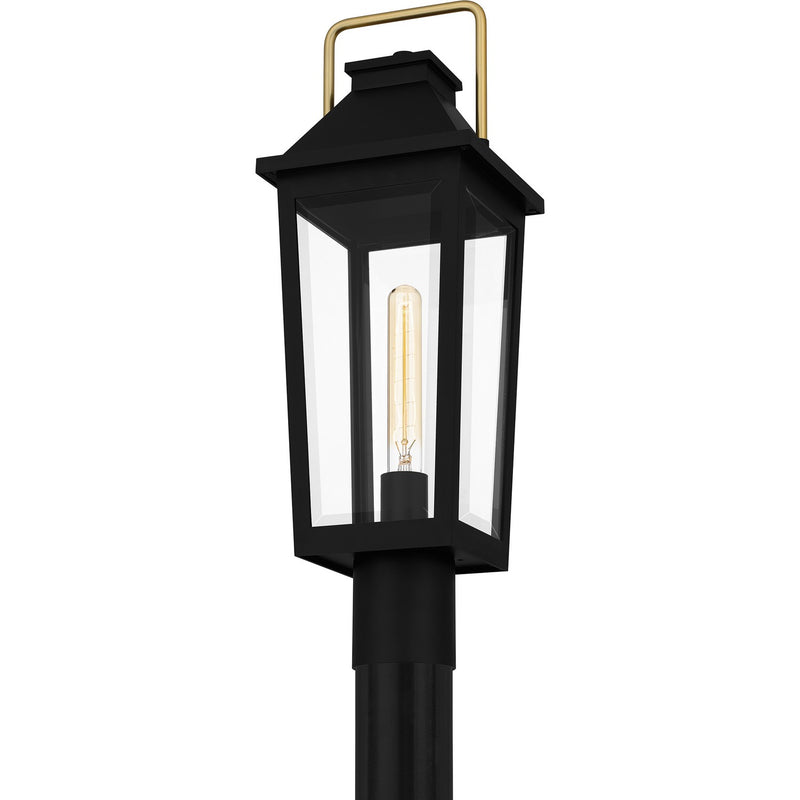 Quoizel BUK9007MBK Buckley One Light Outdoor Post Mount, Matte Black Alternate Image 3.jpg