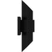 Quoizel CHS8307MBKG Chasm LED Outdoor Wall Mount, Matte Black Gold Alternate Image 3.jpg