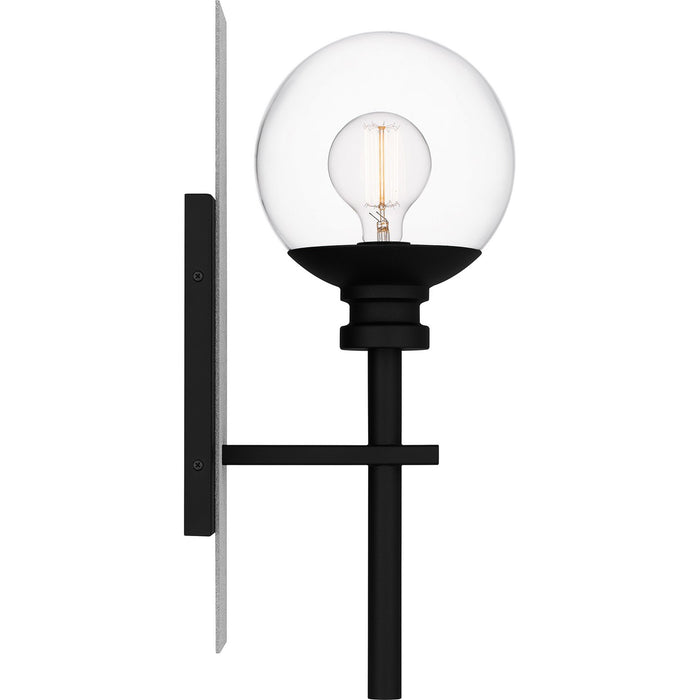 Quoizel GLS8408EK Gladstone One Light Outdoor Wall Mount, Earth Black Alternate Image 3.jpg