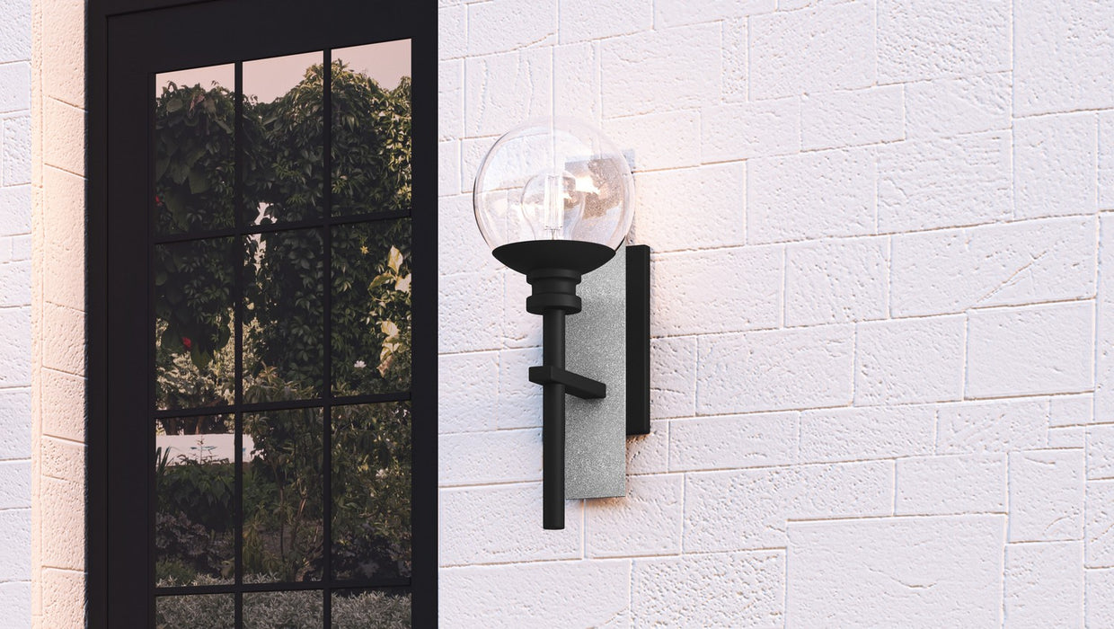 Quoizel GLS8408EK Gladstone One Light Outdoor Wall Mount, Earth Black Alternate Image 6.jpg