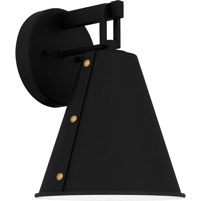 Quoizel HYD8408MBK Hyde One Light Outdoor Wall Mount, Matte Black Alternate Image.jpg