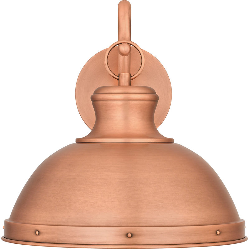 Quoizel JAM8412AC Jameson One Light Outdoor Wall Mount, Aged Copper Alternate Image 2.jpg