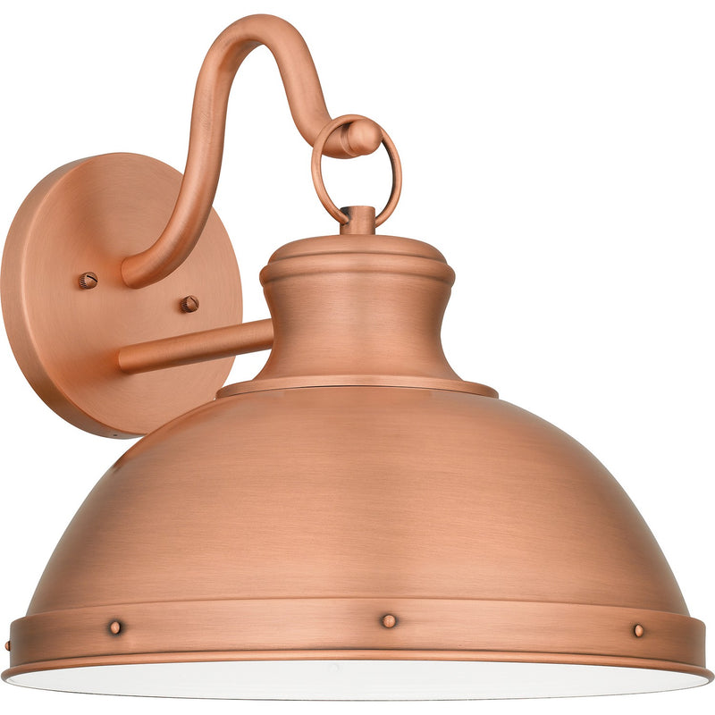 Quoizel JAM8414AC Jameson One Light Outdoor Wall Mount, Aged Copper Alternate Image.jpg
