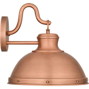 Quoizel JAM8414AC Jameson One Light Outdoor Wall Mount, Aged Copper Alternate Image 3.jpg