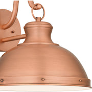 Quoizel JAM8414AC Jameson One Light Outdoor Wall Mount, Aged Copper Alternate Image 4.jpg