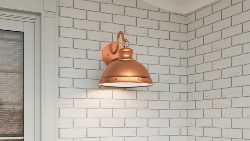 Quoizel JAM8414AC Jameson One Light Outdoor Wall Mount, Aged Copper Alternate Image 6.jpg