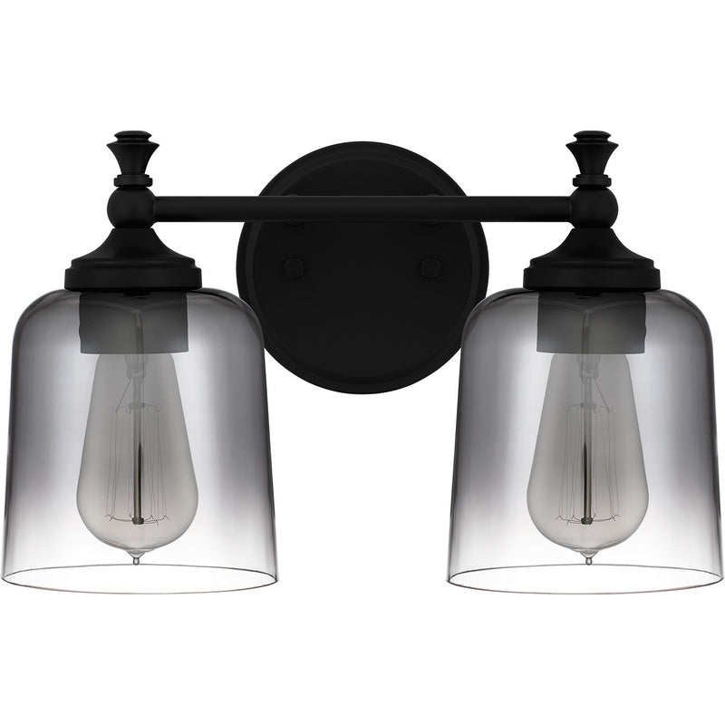Quoizel JEN8614MBK Jenson Two Light Bath, Matte Black Alternate Image.jpg
