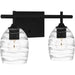 Quoizel LCY8615MBK Lucy Two Light Bath, Matte Black Alternate Image 2.jpg