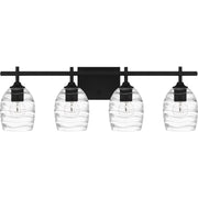 Quoizel LCY8629MBK Lucy Four Light Bath, Matte Black Alternate Image.jpg