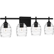 Quoizel LCY8629MBK Lucy Four Light Bath, Matte Black Alternate Image 2.jpg