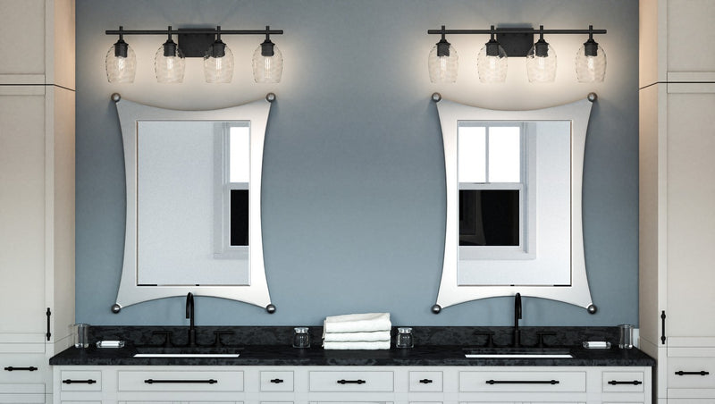 Quoizel LCY8629MBK Lucy Four Light Bath, Matte Black Alternate Image.jpg
