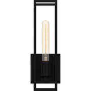 Quoizel LGN8605MBK Leighton One Light Wall Sconce, Matte Black Alternate Image 2.jpg