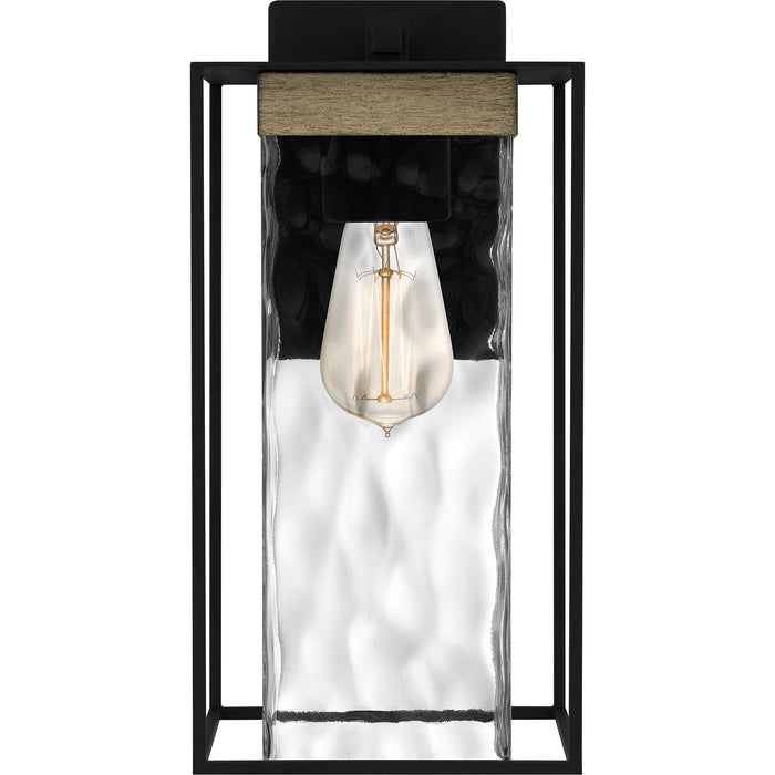 Quoizel LWD8407MBK Longwood One Light Outdoor Wall Mount, Matte Black Alternate Image 2.jpg