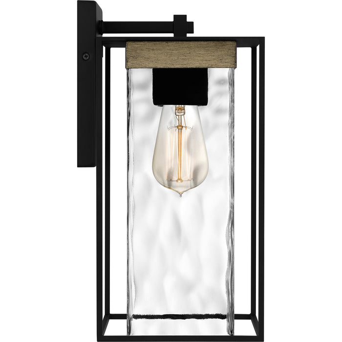 Quoizel LWD8407MBK Longwood One Light Outdoor Wall Mount, Matte Black Alternate Image 3.jpg