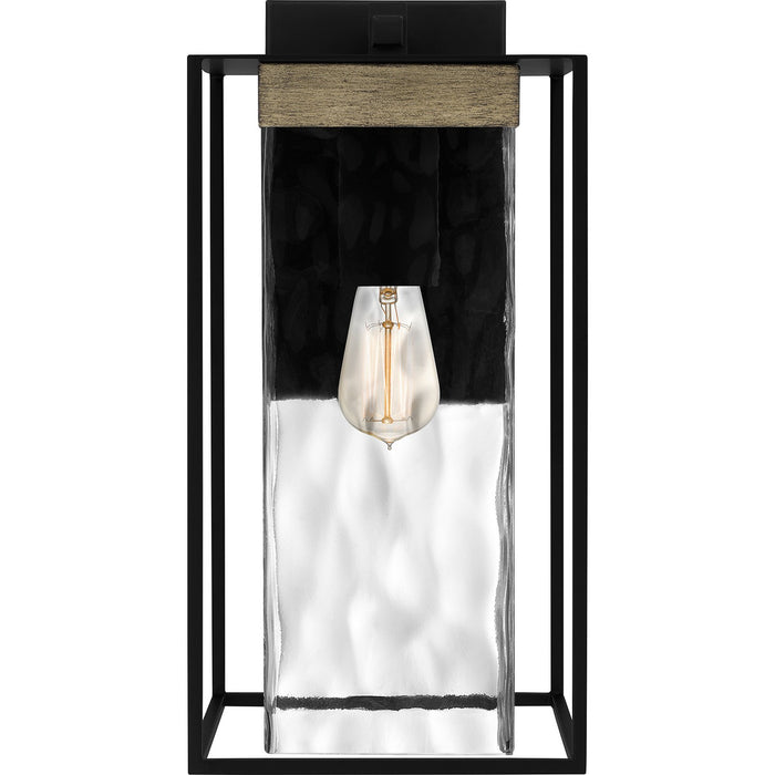 Quoizel LWD8408MBK Longwood One Light Outdoor Wall Mount, Matte Black Alternate Image 2.jpg