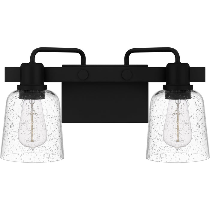 Quoizel LYD8616MBK Lydia Two Light Bath, Matte Black Alternate Image.jpg