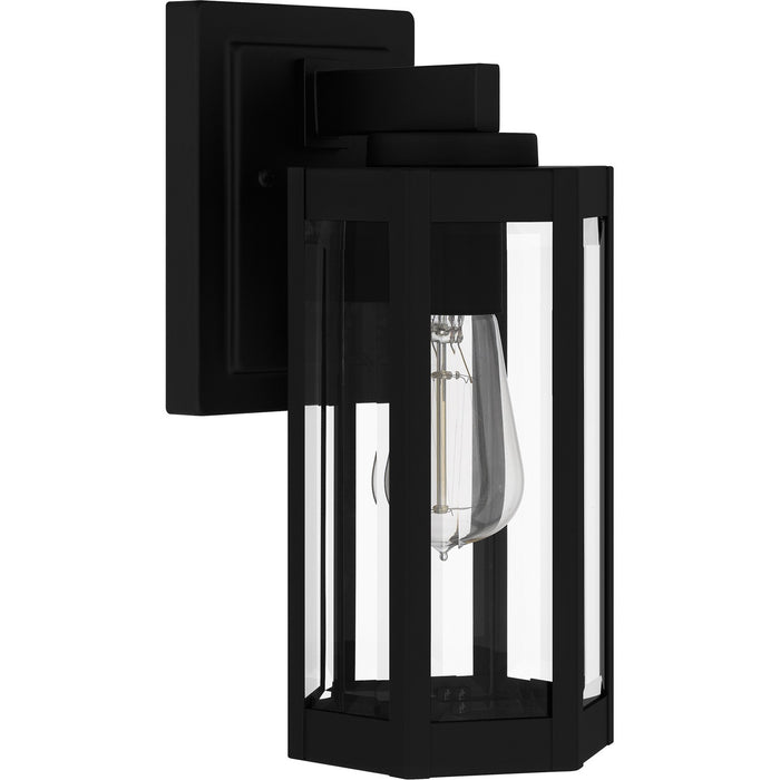 Quoizel MNK8405MBK Mesnick One Light Outdoor Wall Mount, Matte Black Alternate Image.jpg