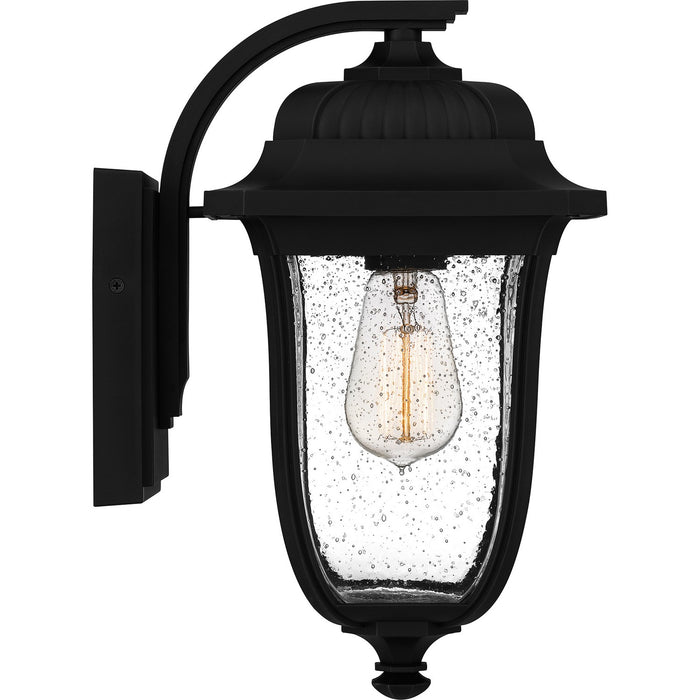 Quoizel MUL8408MBK Mulberry One Light Outdoor Wall Mount, Matte Black Alternate Image 3.jpg