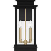 Quoizel NOE8409MBK Noelle Two Light Outdoor Wall Mount, Matte Black Alternate Image 2.jpg