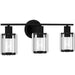 Quoizel PCILA8621MBK Isla Three Light Bath, Matte Black Alternate Image 2.jpg