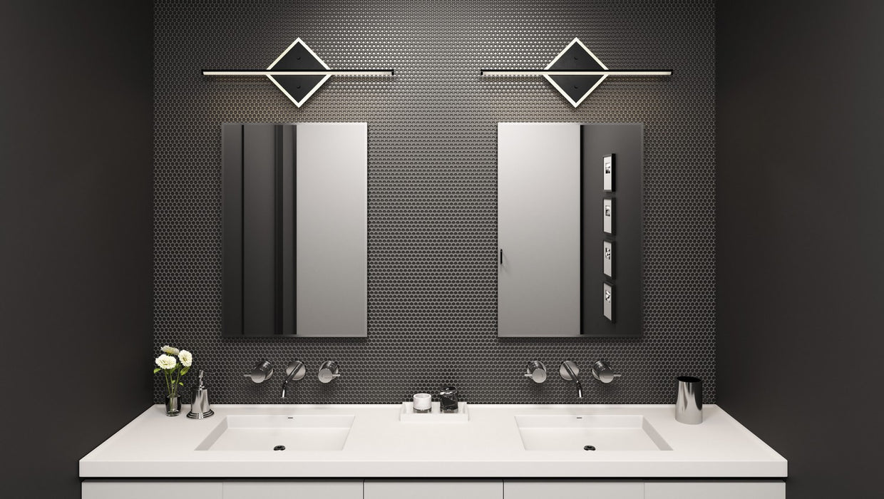 Quoizel PCPCL8525MBK Parcelle LED Bath, Matte Black Alternate Image.jpg