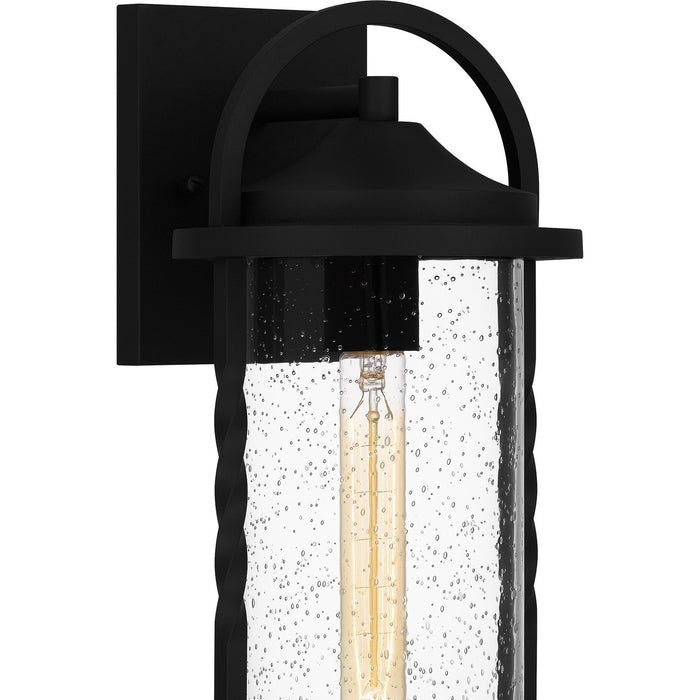 Quoizel RCE8407EK Reece One Light Outdoor Wall Mount, Earth Black Alternate Image 4.jpg