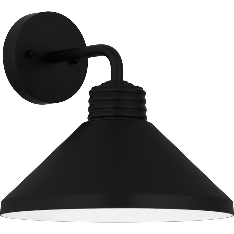 Quoizel REN8411MBK Rencher One Light Outdoor Wall Mount, Matte Black Alternate Image.jpg