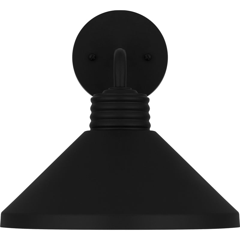 Quoizel REN8411MBK Rencher One Light Outdoor Wall Mount, Matte Black Alternate Image 2.jpg
