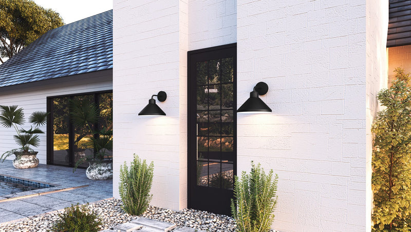 Quoizel REN8411MBK Rencher One Light Outdoor Wall Mount, Matte Black Alternate Image.jpg