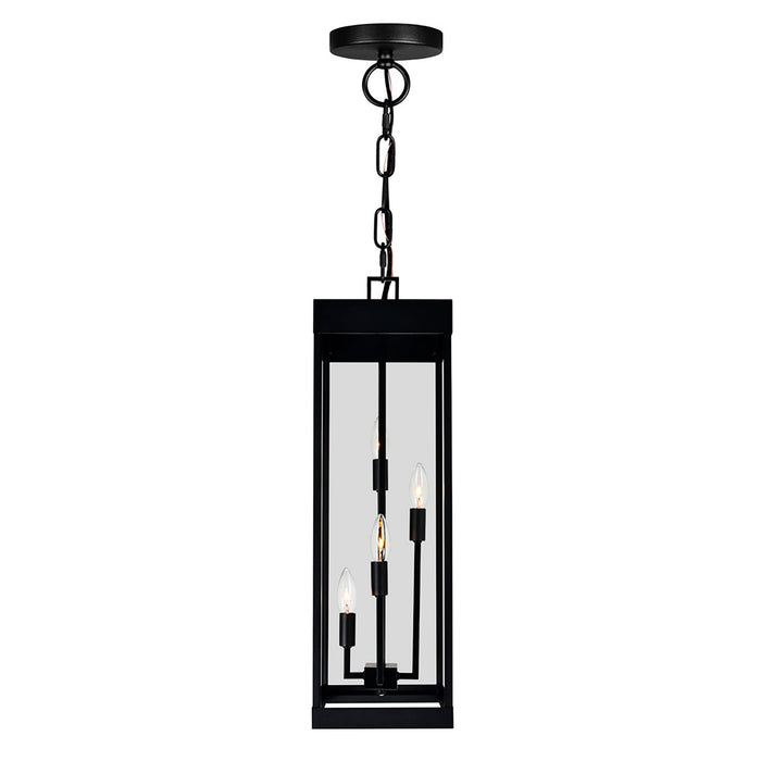 CWI Lighting 1695P8-4-101 Windsor Four Light Outdoor Hanging Lantern Black Alt 2.jpg