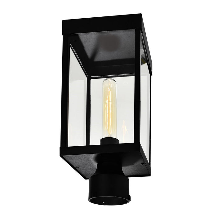 CWI Lighting 1695PT6-1-101 Windsor One Light Outdoor Lantern Head Black Alt 3.jpg