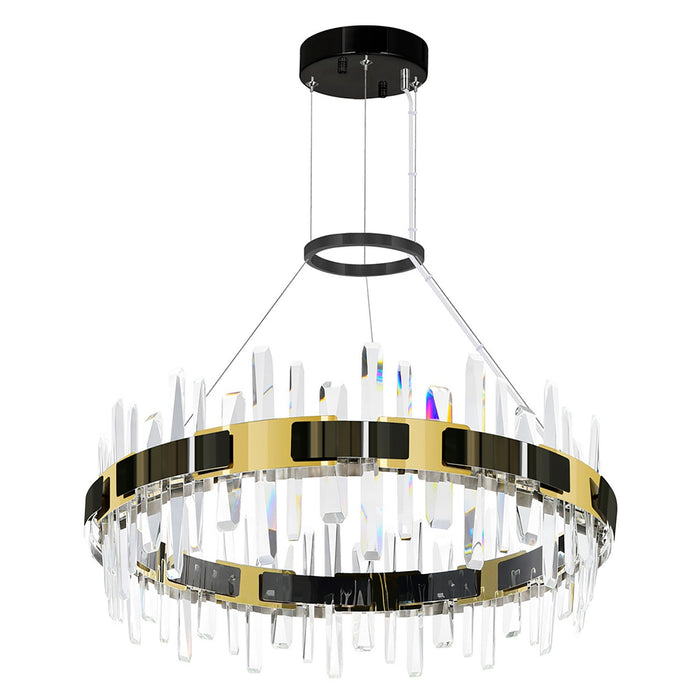 CWI Lighting 1592P32-612 Aya LED Chandelier Pearl Black & Titanium Gold Alt 5.jpg