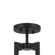 Kichler 52592BK Eight Light Pendant/Semi Flush, Black (3)