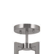 Kichler 52592CLP Eight Light Pendant/Semi Flush, Classic Pewter (3)