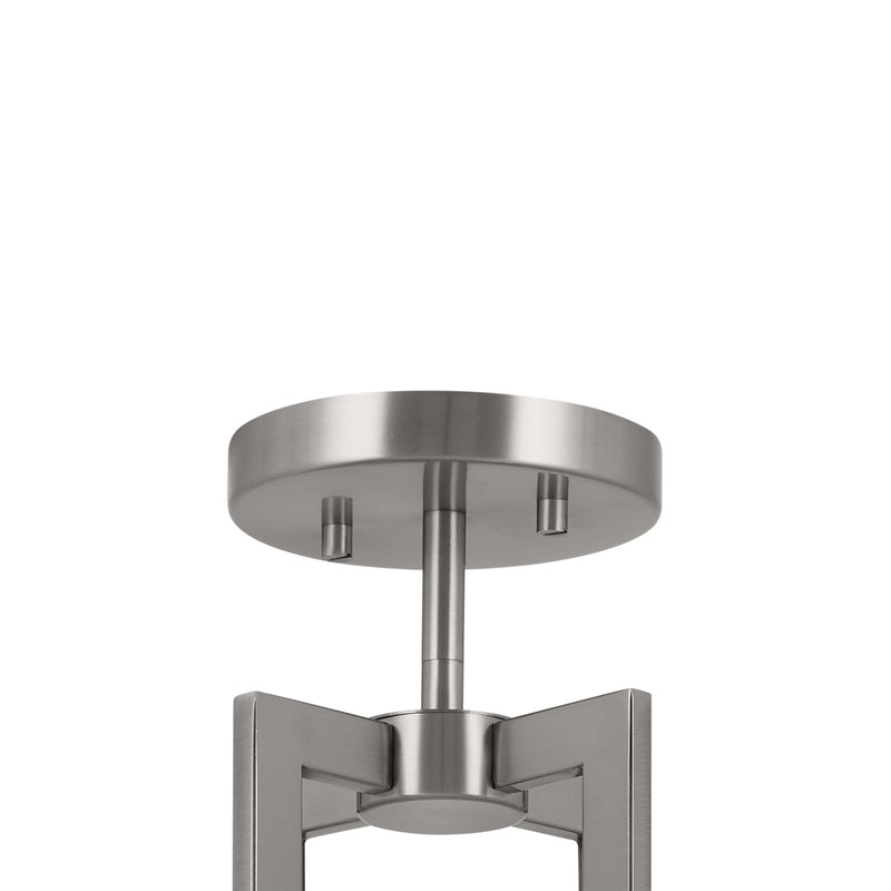 Kichler 52592CLP Eight Light Pendant/Semi Flush, Classic Pewter (3)