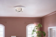 Kichler 52593BK Two Light Flush Mount, Black (5)