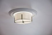 Kichler 52593CLP Two Light Flush Mount, Classic Pewter (3)