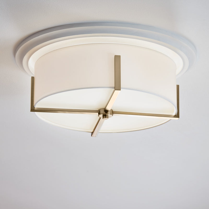 Kichler 52594CPZ Four Light Flush Mount, Champagne Bronze (4)