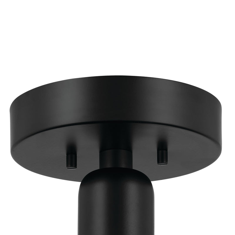 Kichler 52589BK LED Semi Flush Mount, Black (2)